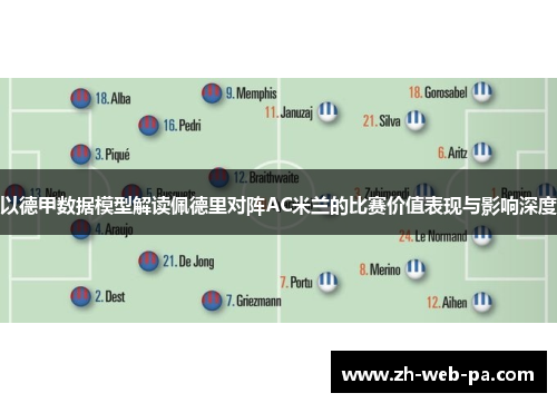 以德甲数据模型解读佩德里对阵AC米兰的比赛价值表现与影响深度